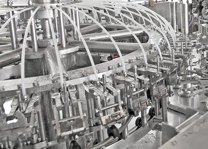 四合一果汁果肉灌装机 四合一果汁果肉灌装机